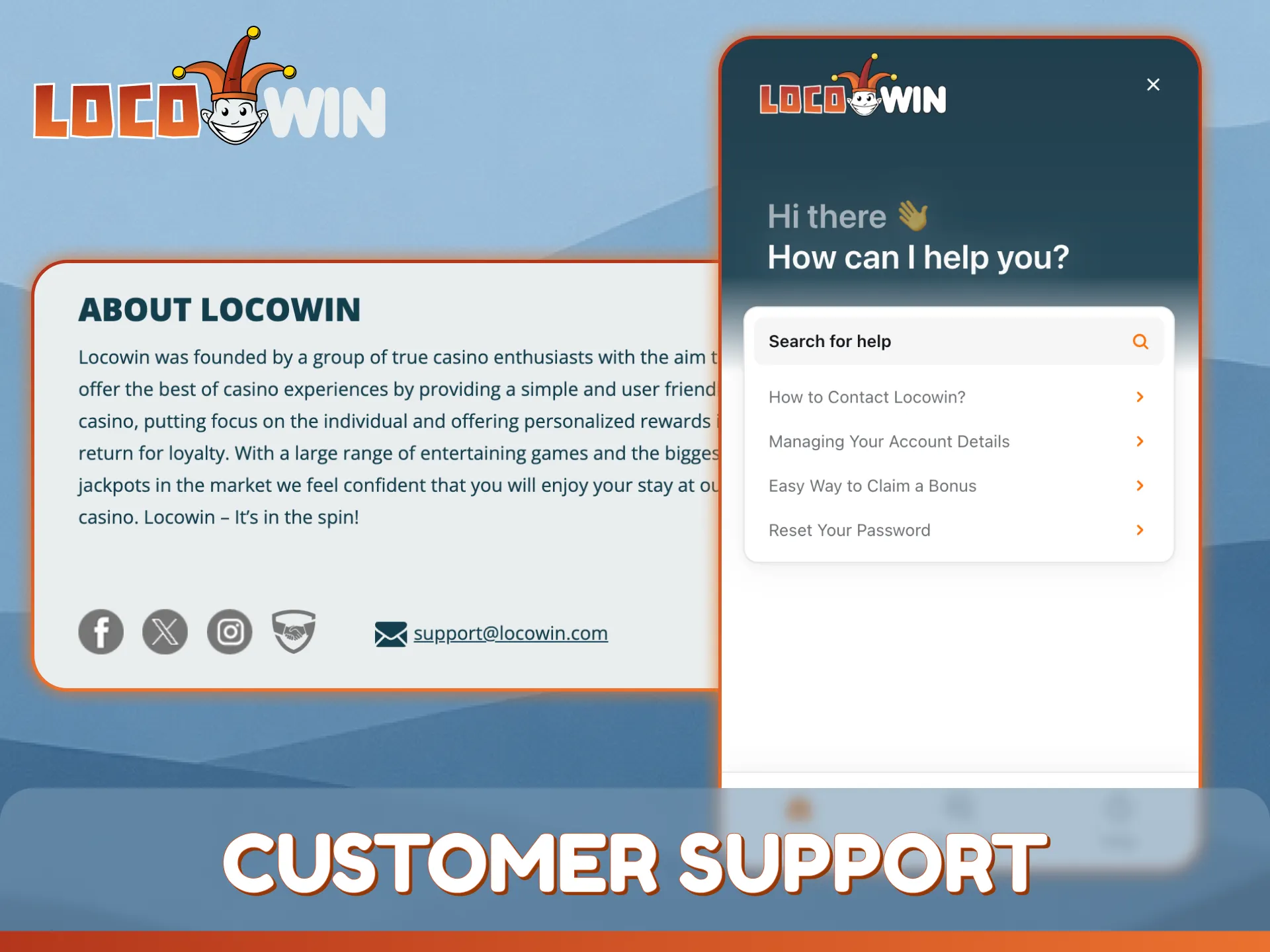 Contact the LocoWin customer support team for any assistance you need.